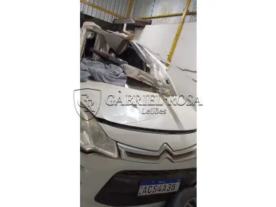 LOTE 002 - Citroen C3 90M Tendance Flex 2013/2014, Cor Branca, Placa ACS4A38