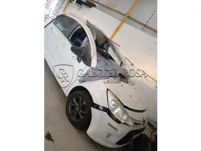 LOTE 002 - Citroen C3 90M Tendance Flex 2013/2014, Cor Branca, Placa ACS4A38