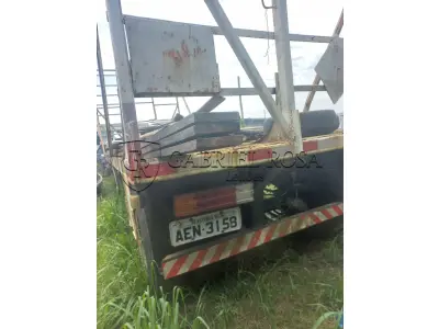 LOTE 005 - Reboque A.Guerra, Fabricação/Modelo: 1994/1994, Cor: Branca, Carroceria Aberta, Capacidade de Carga: 15,70 ton, Placa: AEN3158
