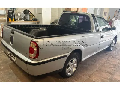LOTE 007 - VW Saveiro Summer 1.8 Gasolina 2001/2002, Cor: Prata, Placa: IKN0F68 - EXTRAJUDICIAL