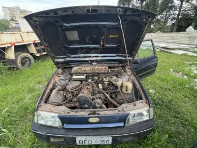 LOTE 005 - Ford Versailles 2.0 Ghia Gasolina 1991/1992, Cor: Azul,  Placa: BFD6050