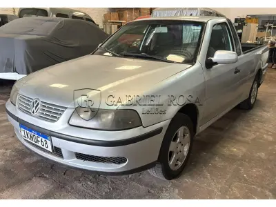 LOTE 007 - VW Saveiro Summer 1.8 Gasolina 2001/2002, Cor: Prata, Placa: IKN0F68 - EXTRAJUDICIAL