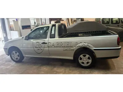 LOTE 007 - VW Saveiro Summer 1.8 Gasolina 2001/2002, Cor: Prata, Placa: IKN0F68 - EXTRAJUDICIAL