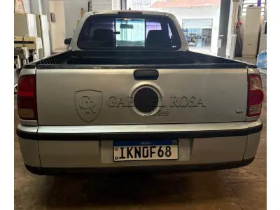 LOTE 007 - VW Saveiro Summer 1.8 Gasolina 2001/2002, Cor: Prata, Placa: IKN0F68 - EXTRAJUDICIAL