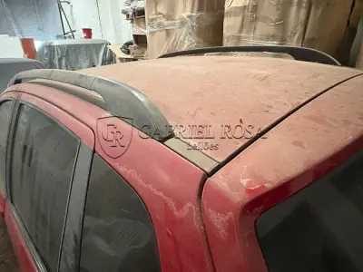 LOTE 001 - Fiat Idea ELX Flex 2007, Vermelha, Placa INR7341