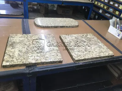 LOTE 138 - Tábuas de granito( 11 un )