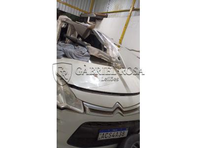 LOTE 002 - Citroen C3 90M Tendance Flex 2013/2014, Cor Branca, Placa ACS4A38