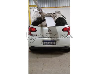 LOTE 002 - Citroen C3 90M Tendance Flex 2013/2014, Cor Branca, Placa ACS4A38