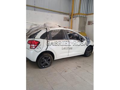 LOTE 002 - Citroen C3 90M Tendance Flex 2013/2014, Cor Branca, Placa ACS4A38