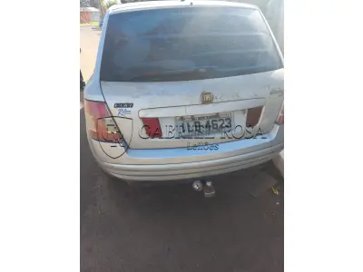 LOTE 002 - FIAT STILO 1.8 CONNECT 16V 122CV 5P GASOLINA 2003, COR PRATA, PLACA ILB-4623