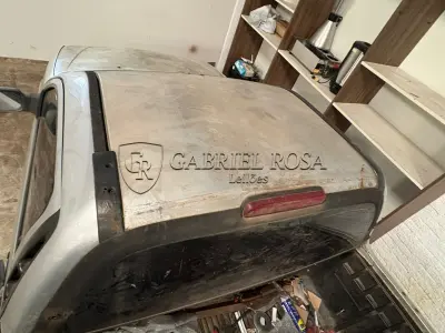 LOTE 002 - Ford Courier 1.6 L Gasolina, Ano/Modelo 2006/2007, Cor Prata, Placa INH5F51