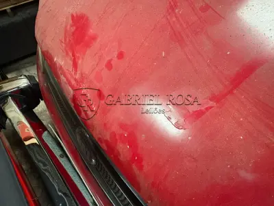 LOTE 007 - Fiat Idea ELX Flex 2007, Vermelha, Placa INR7341