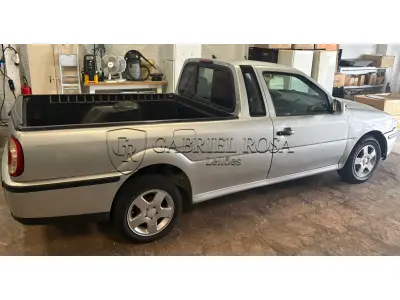 LOTE 007 - VW Saveiro Summer 1.8 Gasolina 2001/2002, Cor: Prata, Placa: IKN0F68 - EXTRAJUDICIAL