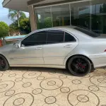 LOTE 005 - Mercedes Benz C200 Kompressor Gasolina 2000/2001, Cor Prata, Placa IJR0F63