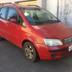 LOTE 001 - Fiat Idea ELX Flex 2007, Vermelha, Placa INR7341