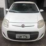 LOTE 016 - Fiat Palio Essence 1.6 Dualogic Flex 5P 2013/2014, Cor Branca, Placa IUN1761