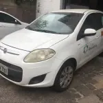 LOTE 016 - Fiat Palio Essence 1.6 Dualogic Flex 5P 2013/2014, Cor Branca, Placa IUN1761