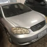 LOTE 006 - Toyota Corolla Xei 1.8 VVT Gasolina 2002/2003, Cor Prata, Placa ILS9899