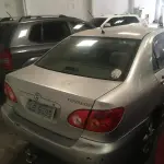 LOTE 006 - Toyota Corolla Xei 1.8 VVT Gasolina 2002/2003, Cor Prata, Placa ILS9899
