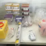 LOTE 009 - Agulhas, Tubos, Seringas, Luvas entre outros