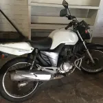 LOTE 003 - HONDA CG 150 CARGO ESD FLEX, ANO/MODELO 2014/2014, COR BRANCA, PLACA IWX1D92