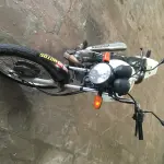 LOTE 004 - HONDA/CG 125 CARGO KS GASOLINA, ANO/MODELO 2009/2009, COR BRANCA, PLACA IPW5117