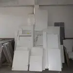 LOTE 221 - Chapas em MDF