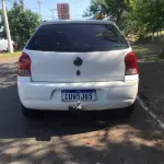 LOTE 004 - VW Gol 1.0 G4 Flex 2013/214, Cor branca, Placa IUW5J65
