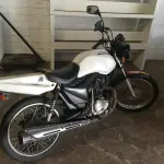 LOTE 004 - HONDA/CG 125 CARGO KS GASOLINA, ANO/MODELO 2009/2009, COR BRANCA, PLACA IPW5117