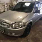 LOTE 007 - GM/Celta 4P Spirit Flex 2010/2011 , Cor Prata, Placa HIX5540