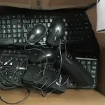 LOTE 002 - Eletrônicos Diversos(monitores, CPUs, modens, estabilizadores, switch entre outros)
