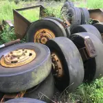 LOTE 045 - ROLO REBOCÁVEL PARA SELAR CANCHA( 04 PEÇAS )