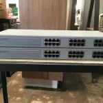 LOTE 002 - Eletrônicos Diversos(monitores, CPUs, modens, estabilizadores, switch entre outros)