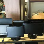 LOTE 002 - Eletrônicos Diversos(monitores, CPUs, modens, estabilizadores, switch entre outros)