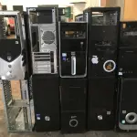 LOTE 002 - Eletrônicos Diversos(monitores, CPUs, modens, estabilizadores, switch entre outros)