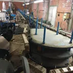 LOTE 092 - Esteira da linha de produção
