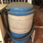 LOTE 114 - Aspirador de pó industrial