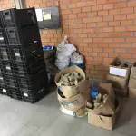 LOTE 165 - Sucata de formas