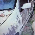 LOTE 003 - Fiat Palio EX 1.0 1998, Cor Branca, Placa IHZ9714,