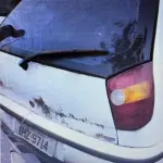 LOTE 003 - Fiat Palio EX 1.0 1998, Cor Branca, Placa IHZ9714,