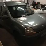 LOTE 054 - Veículo Renault Kangoo RL 1.0 2000/2000, Cor: Cinza, Placa: IJP1506