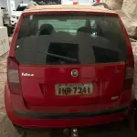 LOTE 007 - Fiat Idea ELX Flex 2007, Vermelha, Placa INR7341