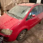 LOTE 007 - Fiat Idea ELX Flex 2007, Vermelha, Placa INR7341