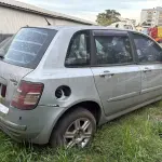 LOTE 001 - FIAT STILO 1.8 CONNECT 16V 122CV 5P GASOLINA 2003, COR PRATA, PLACA ILB-4623