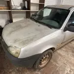 LOTE 002 - Ford Courier 1.6 L Gasolina, Ano/Modelo 2006/2007, Cor Prata, Placa INH5F51