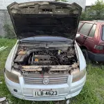 LOTE 001 - FIAT STILO 1.8 CONNECT 16V 122CV 5P GASOLINA 2003, COR PRATA, PLACA ILB-4623