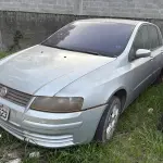 LOTE 001 - FIAT STILO 1.8 CONNECT 16V 122CV 5P GASOLINA 2003, COR PRATA, PLACA ILB-4623