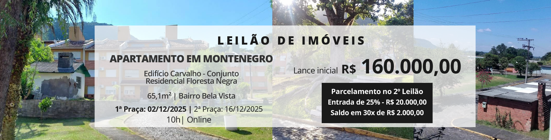 apartamento em montenegro